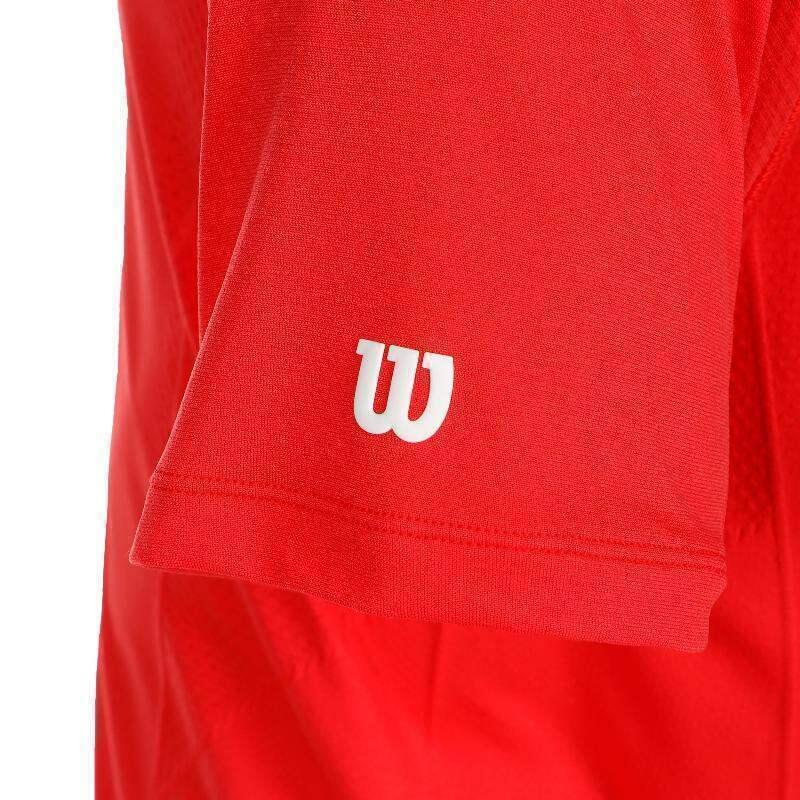 Camiseta Wilson Team Seamless Crew Rojo -  - M 2/5
