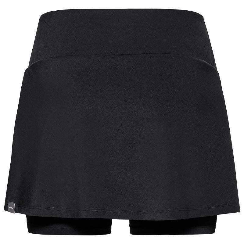 Falda short para mujer Head Club basic en color negro 2/5