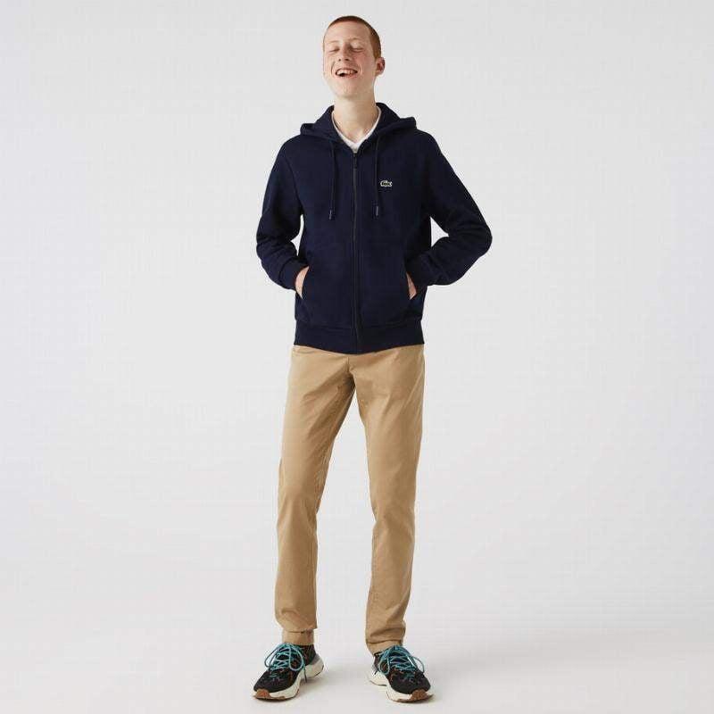 Sweat à capuche Lacoste modèle SH962600166 pour homme 4/7