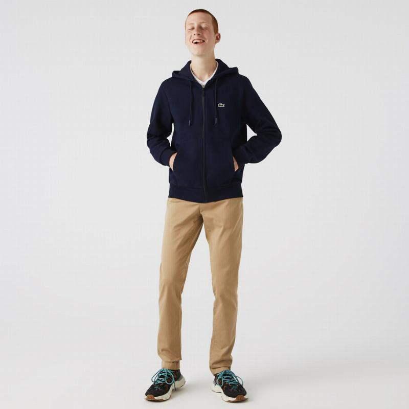 Sweat à capuche Lacoste modèle SH962600166 pour homme 4/7