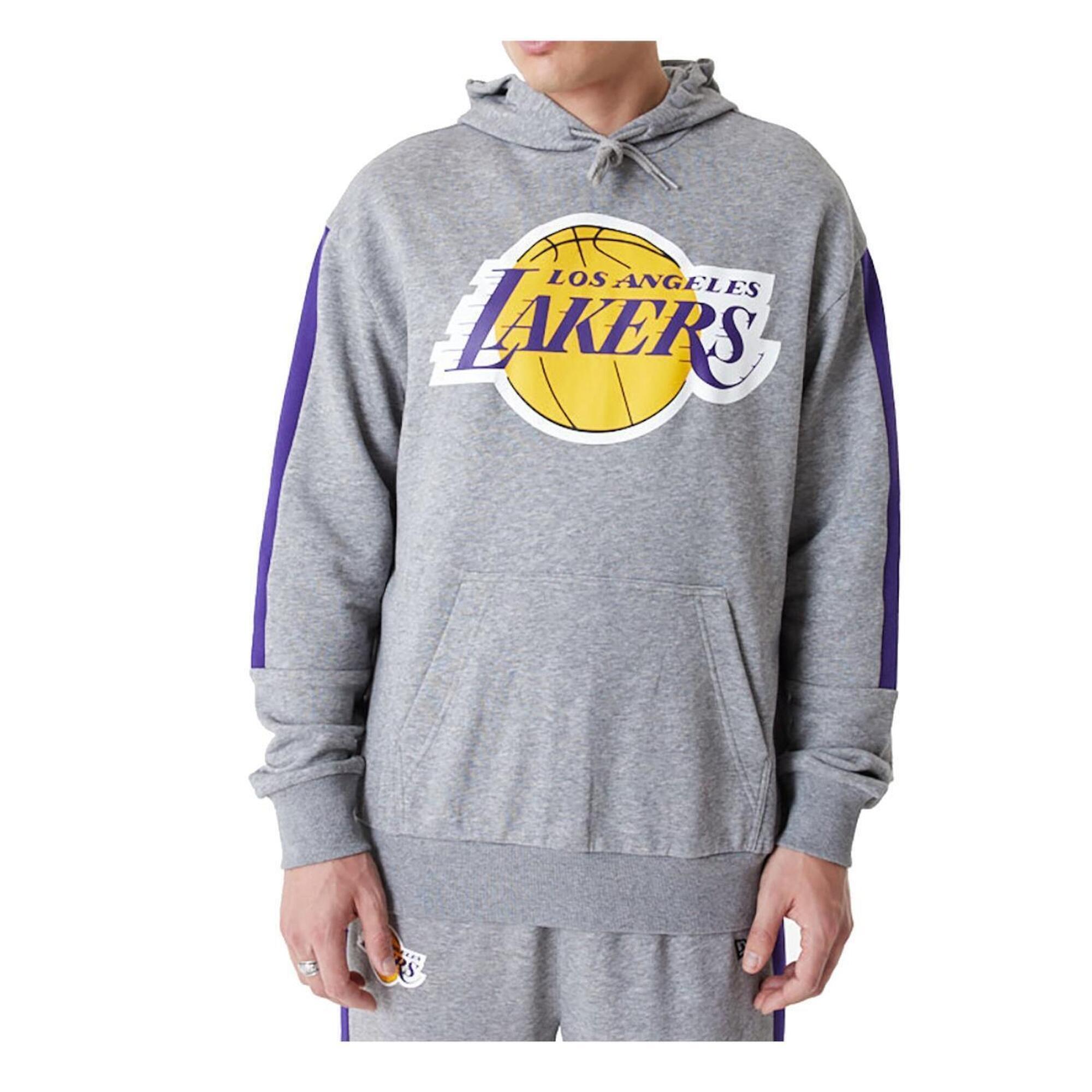 New Era - Sweatshirt Pour Homme New Era Nba Loslaker Gris - Sweat-shirt - Gris - Decathlon