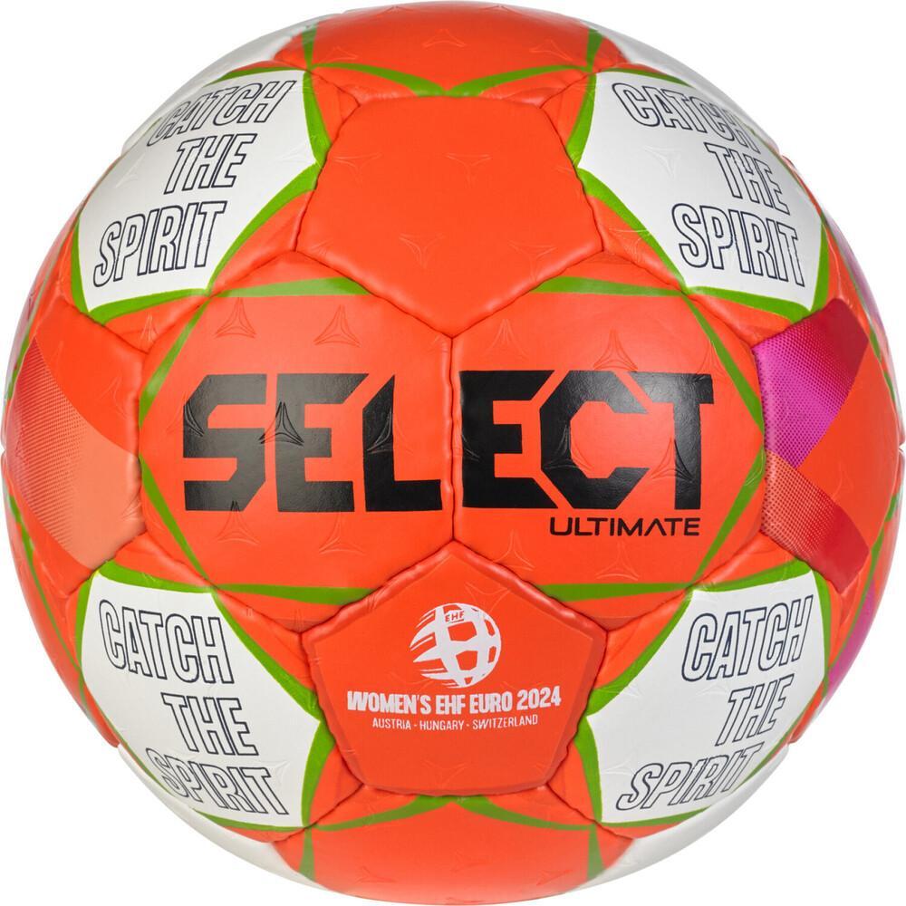 Select - Ballon De Handball Select Ultimate Ehf Euro Féminin 2024 T2 - Ballon De Hand - Orange - 2 - Decathlon