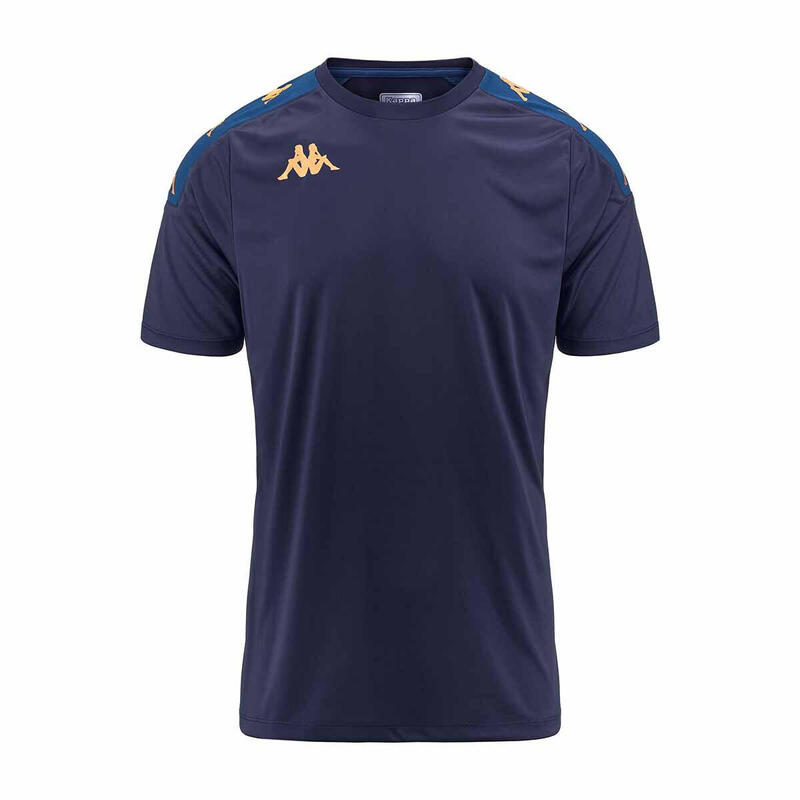 T-shirt Bleu marine Kappa Gianto Union Bordeaux Bègles Champion d'Europe