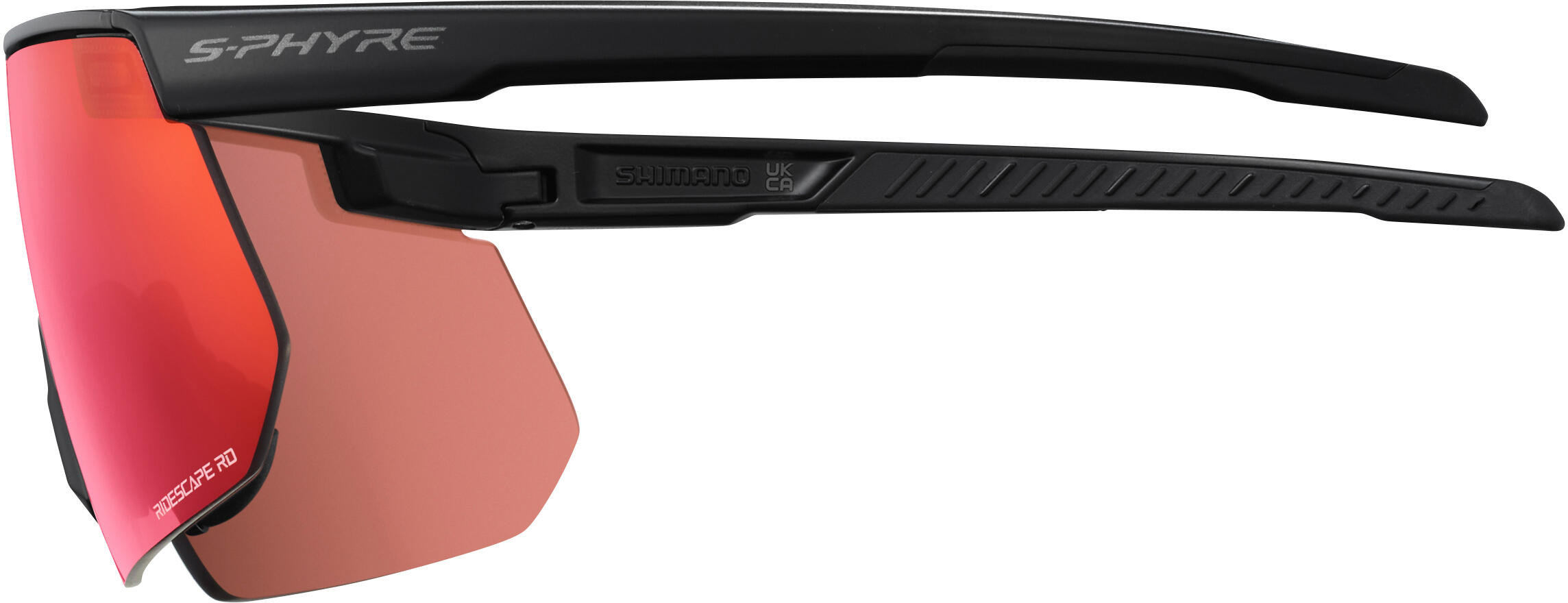 Brille S-PHYRE 2, matt black/ Ridescape Road 2/4