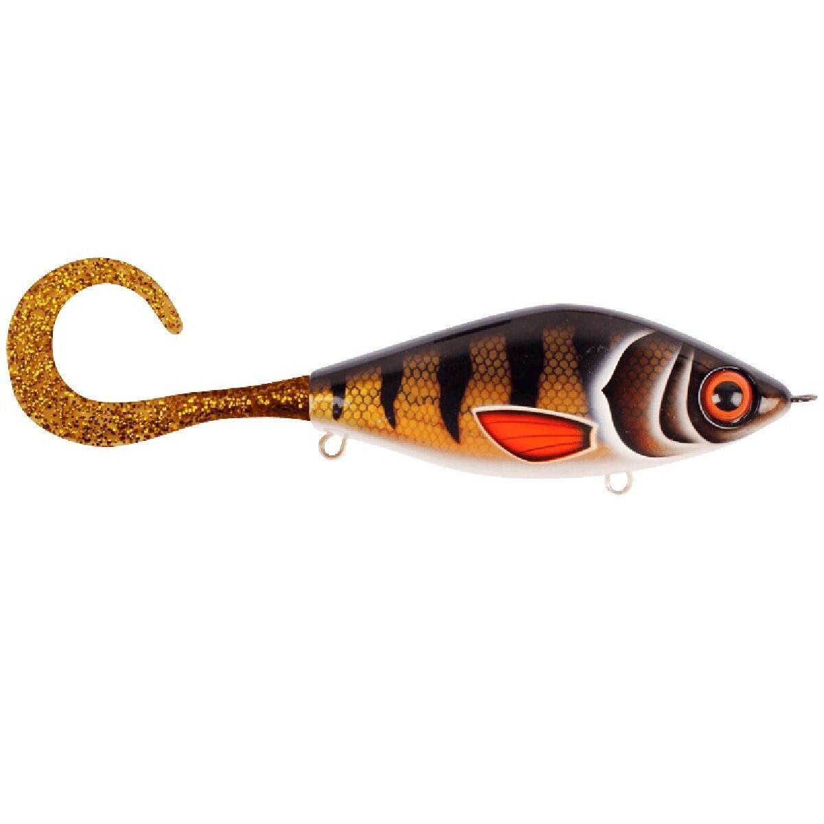 Strike Pro Guppie 11,5cm, 70Gr Golden Perch - Roofvis Softbaits 2/2