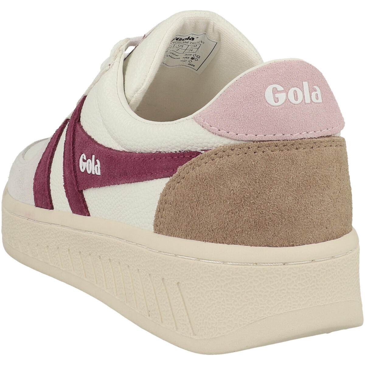 Baskets Femme Baskets Gola GRANDSLAM TRIDENT Blanc Gola 6/7
