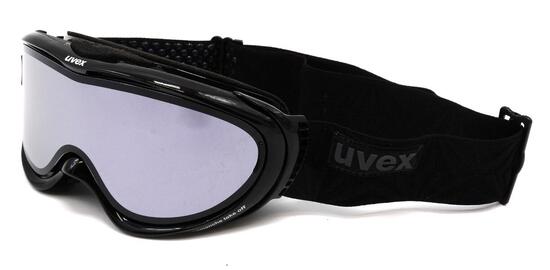 Skibrille g.gl. 300 TOP take off black-carbon Goggles + Wechelscheibe silber