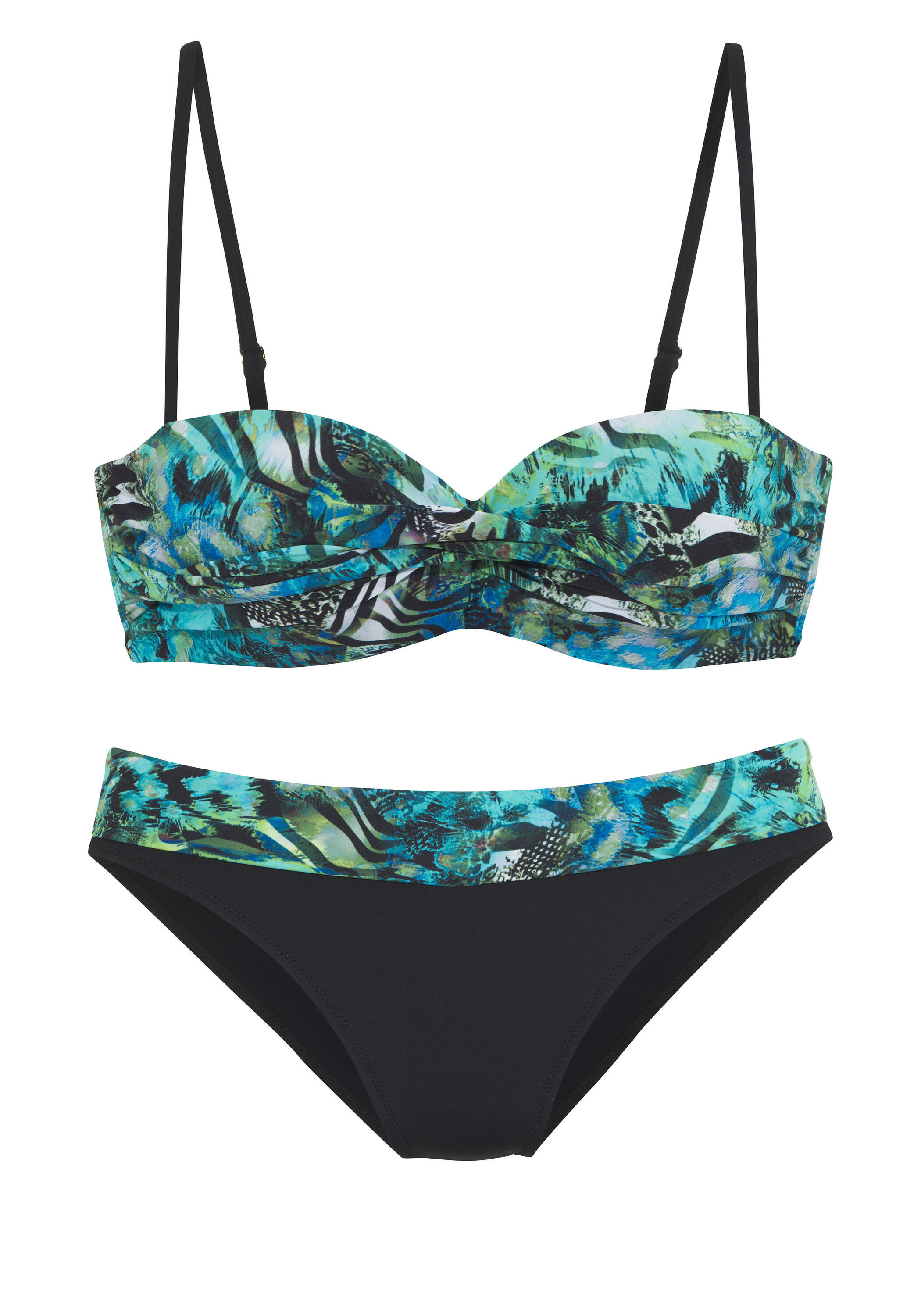 Damen Bügel-Bandeau-Bikini 2/5