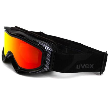 Skibrille g.gl.300 TOP take off black-carbon Goggles + Wechelscheibe grün