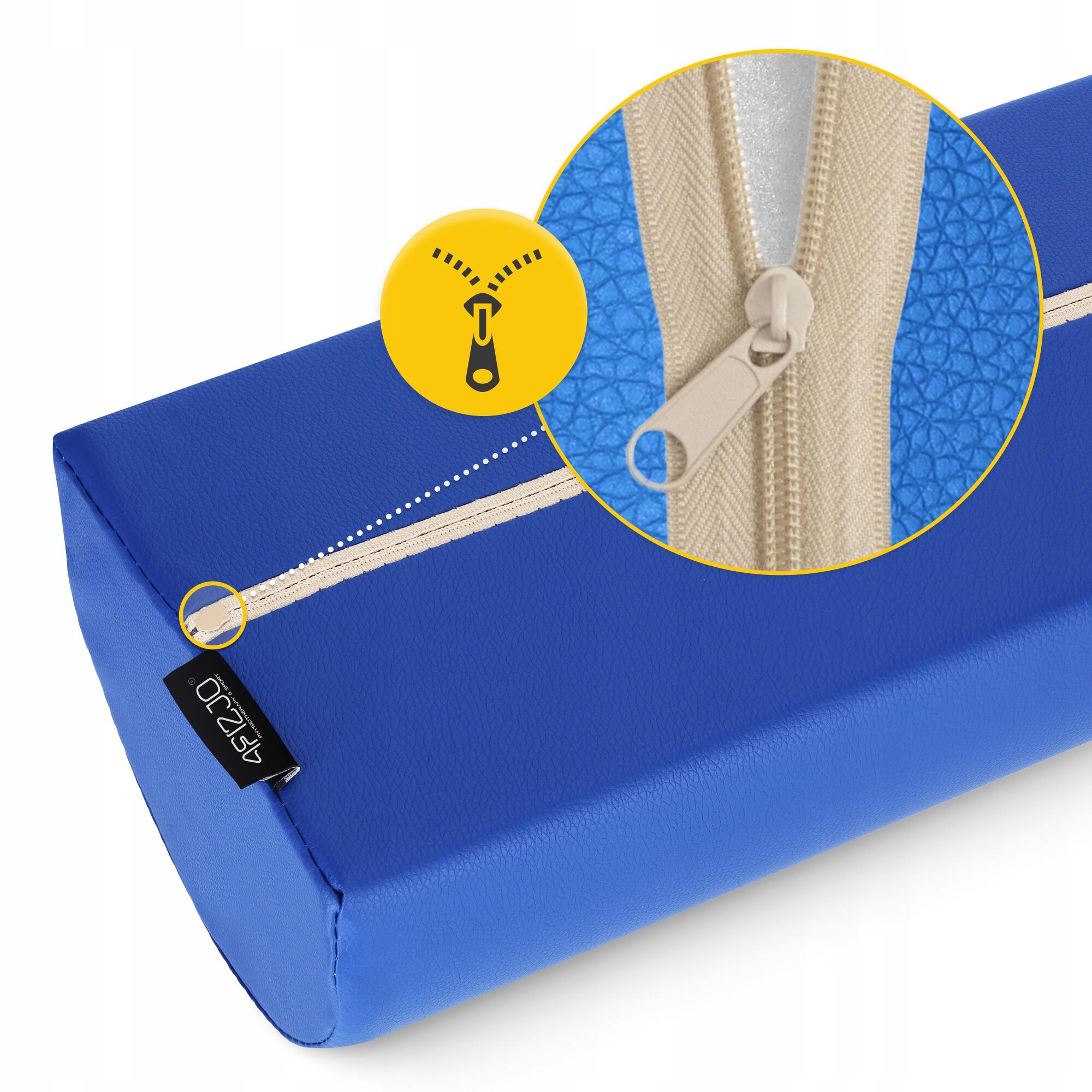 Massage Halbrolle 4FIZJO Lagerungshilfe 60x30x15cm Lagerungsrolle Physiotherapie 5/6