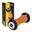 Roleer Spike pentru masaj 4FIZJO 17 cm