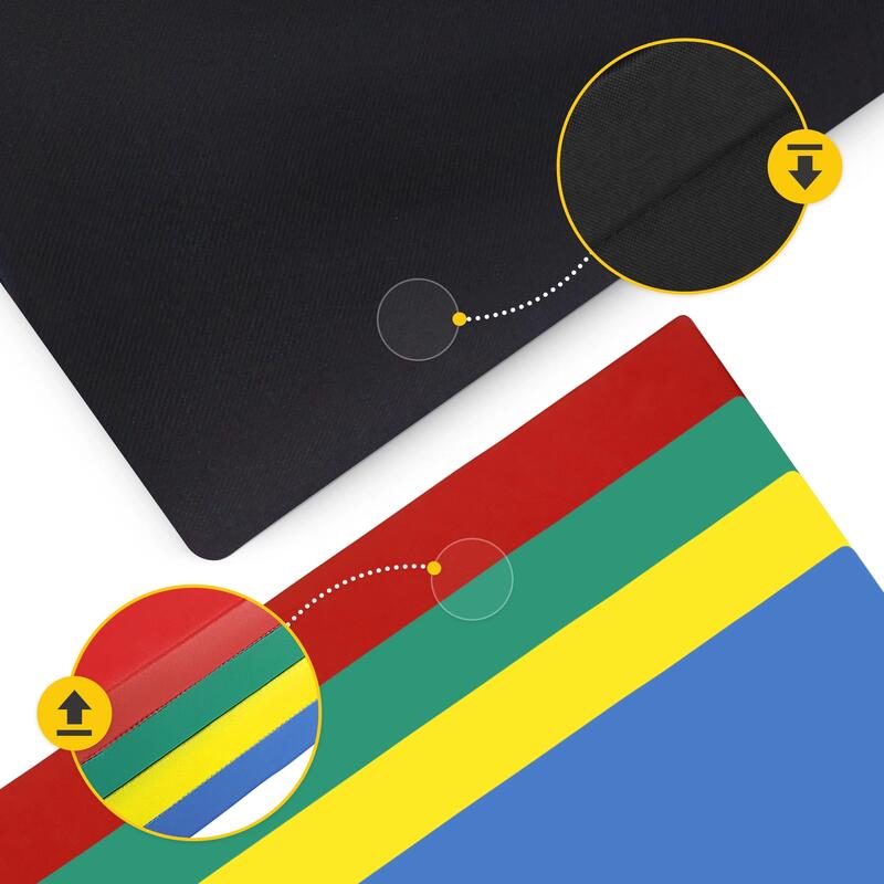 Saltea de gimnastică pliabilă pentru antrenament 4FIZJO, mărimea XL