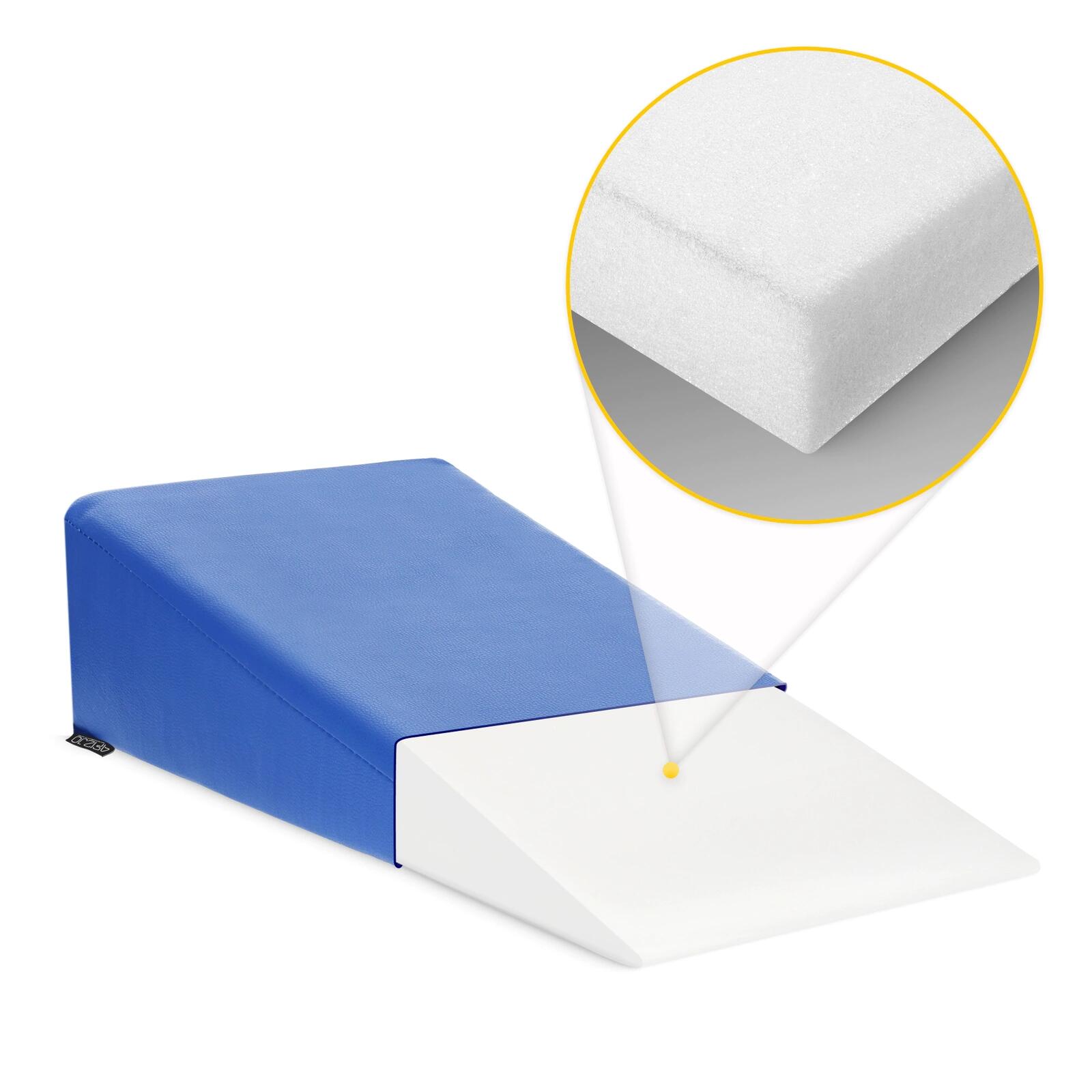 Massagekeil 4FIZJO Lagerungskeil 54x22x12cm Physiotherapie Reha Lagerungshilfe 5/6