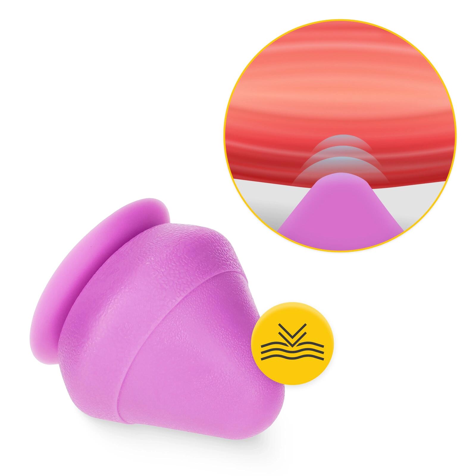 Massagekegel Triggerpunkt Massage Faszientraining Muskelentspannung 4FIZJO 5/6