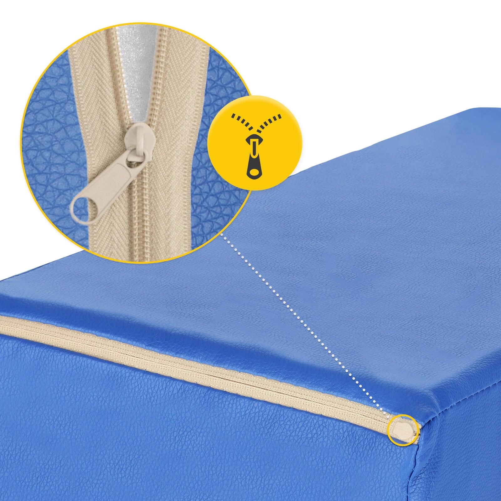 Massagekeil 4FIZJO Lagerungskeil 54x22x12cm Physiotherapie Reha Lagerungshilfe 3/6