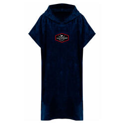 Poncho serviette à capuche - Coton biologique / Adulte (Beige)