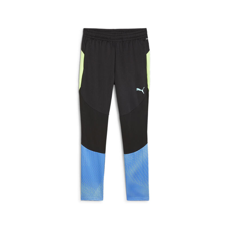 individualFINAL trainingsbroek voor jongeren PUMA Black Fizzy Apple Yellow