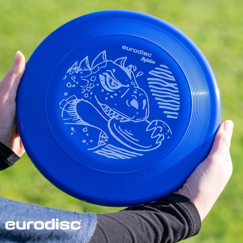eurodisc® 100g Kidzz Fun Softdisc Throwzilla blau /blue 5/6