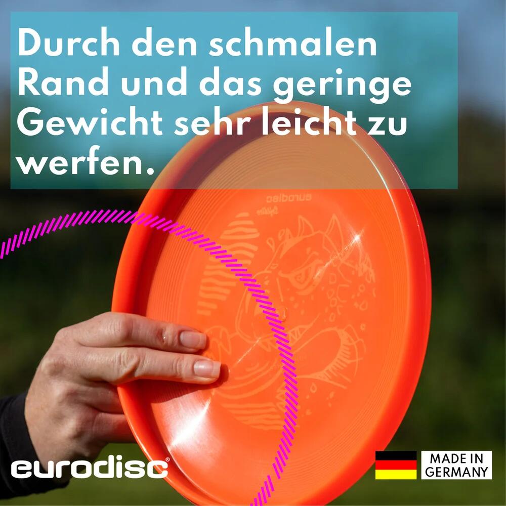 eurodisc® 100g Kidzz Fun Softdisc Throwzilla orange 3/6