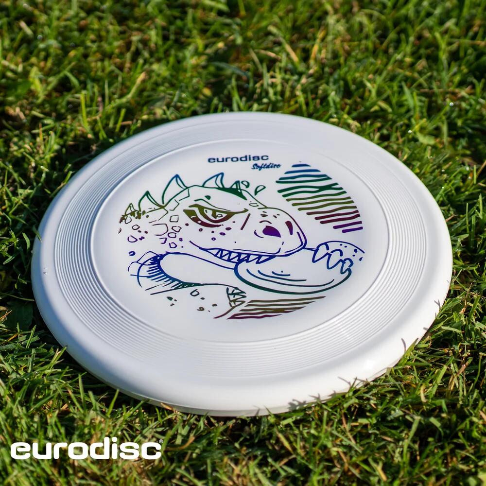 Kinderfrisbee Eurodisc Kidzz Giraffe 100 gr Yellow ED0100YLGF Geel 23 cm 6/6