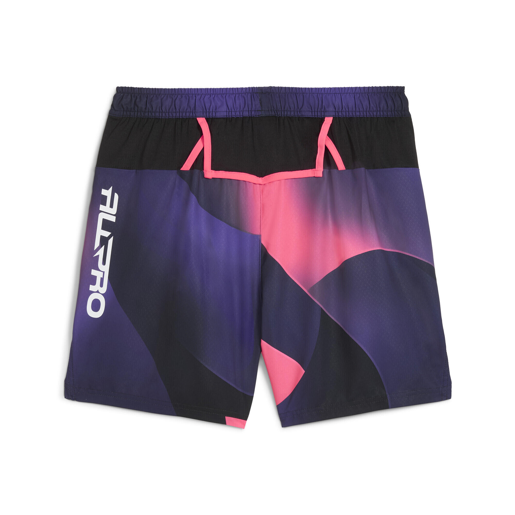 Short de basketball à motif all-over All-Pro Homme PUMA Black Aop 2/4