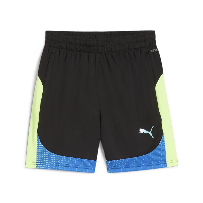 individualFINAL short voor jongeren PUMA Black Fizzy Apple Yellow