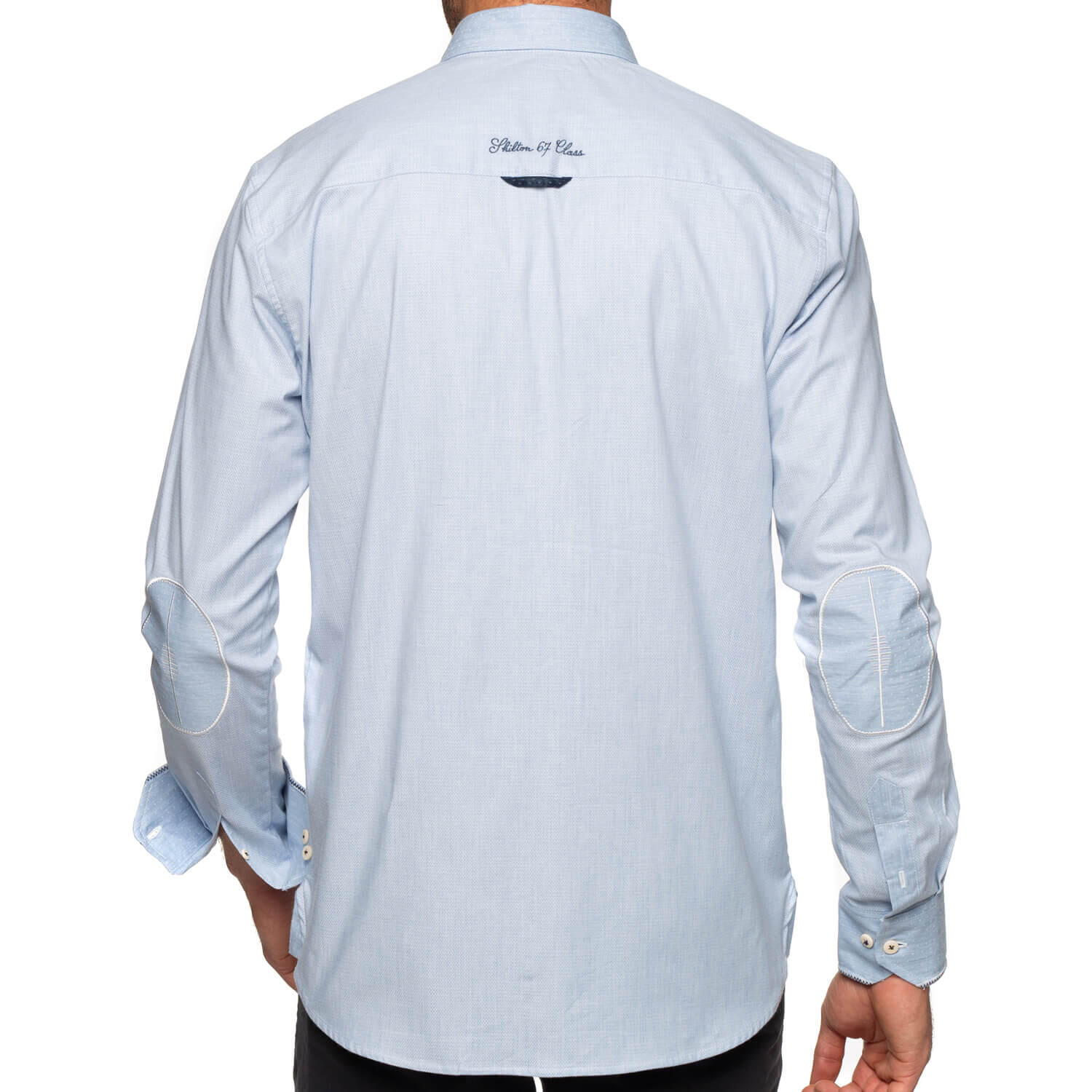 Chemise poche poitrine manches longues homme 2/7