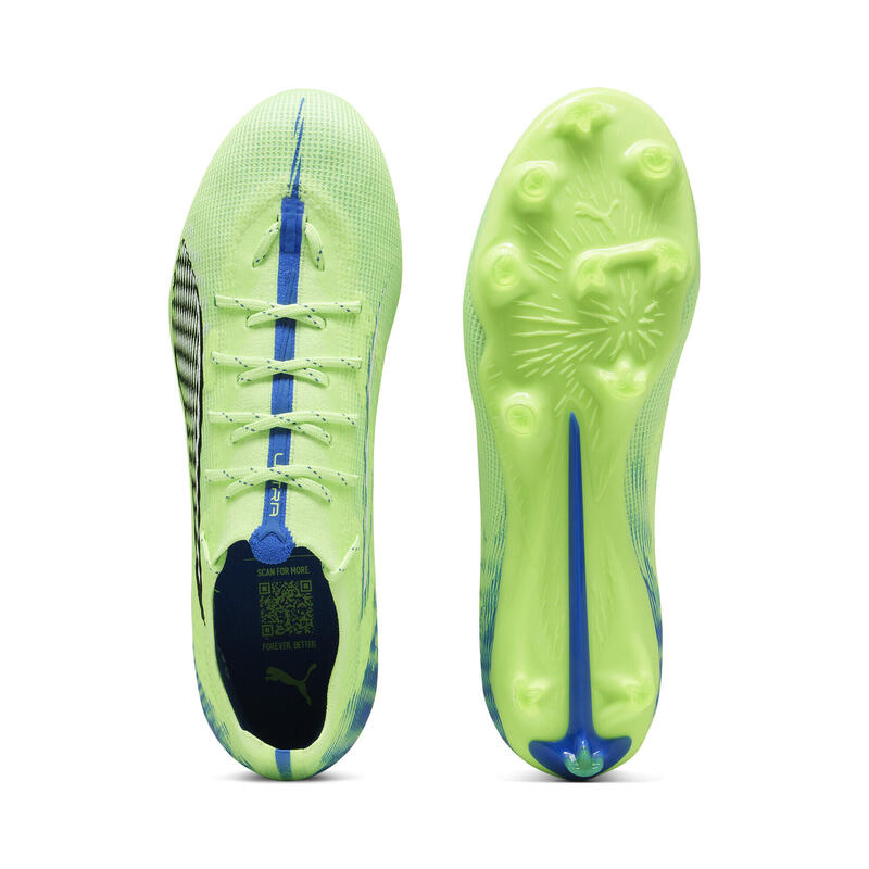 Ghete de fotbal ULTRA 5 PRO FG/AG PUMA Fizzy Apple White Bluemazing Yellow Blue