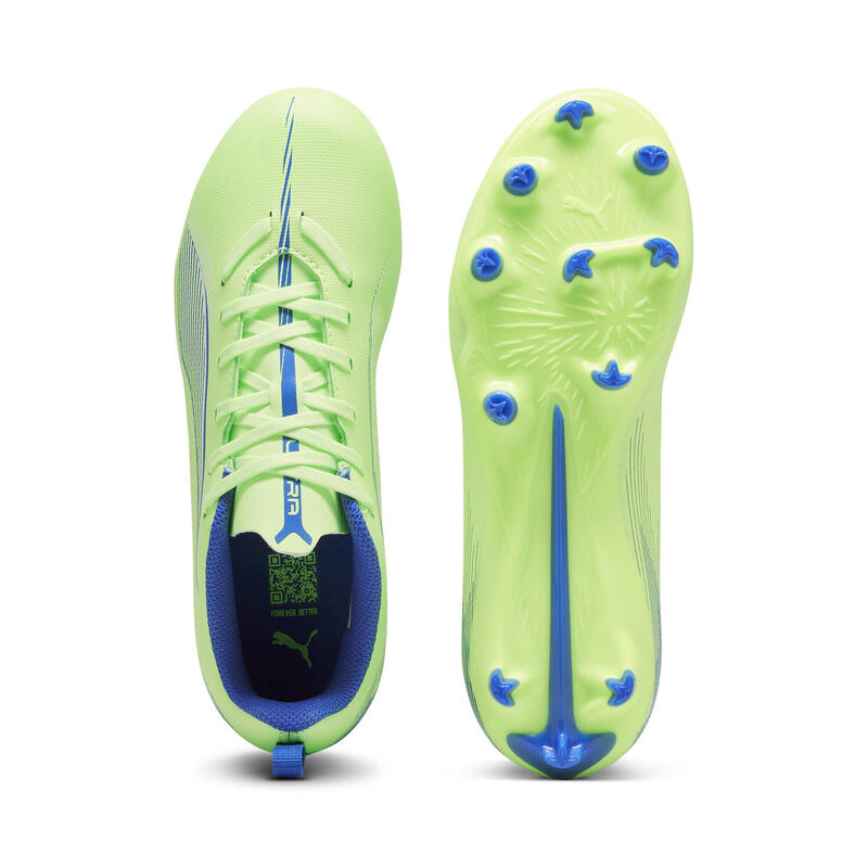 Ghete fotbal Puma Ultra 5 Play Jr verde 107695-03