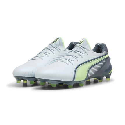 Botas de fútbol KING ULTIMATE FG/AG PUMA White Silver Metallic