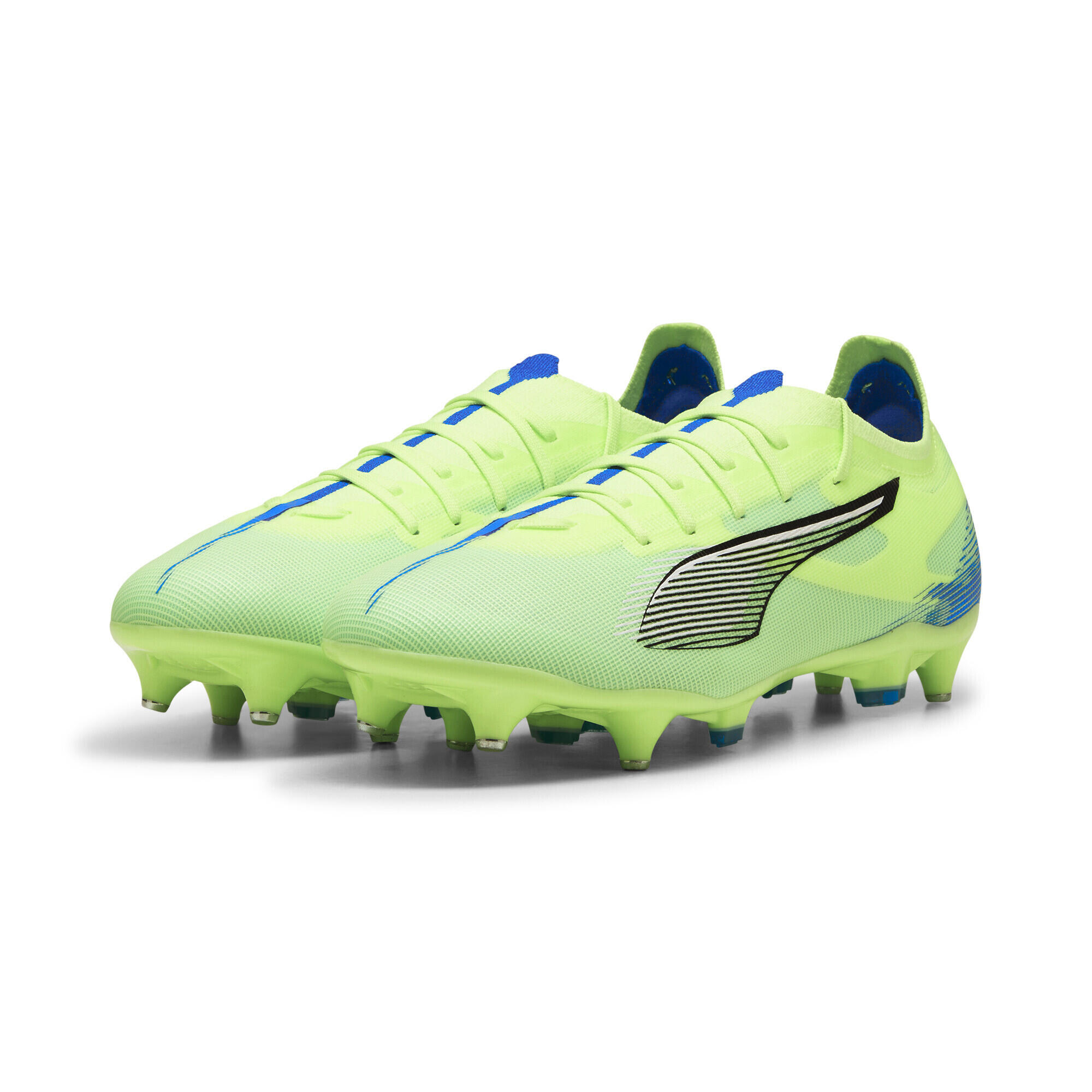 PUMA ULTRA 5 MATCH MxSG voetbalschoenen PUMA Fizzy Apple White Bluemazing Yellow Blue