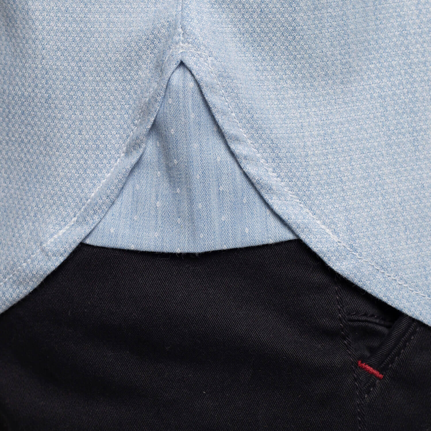 Chemise poche poitrine manches longues homme 5/7