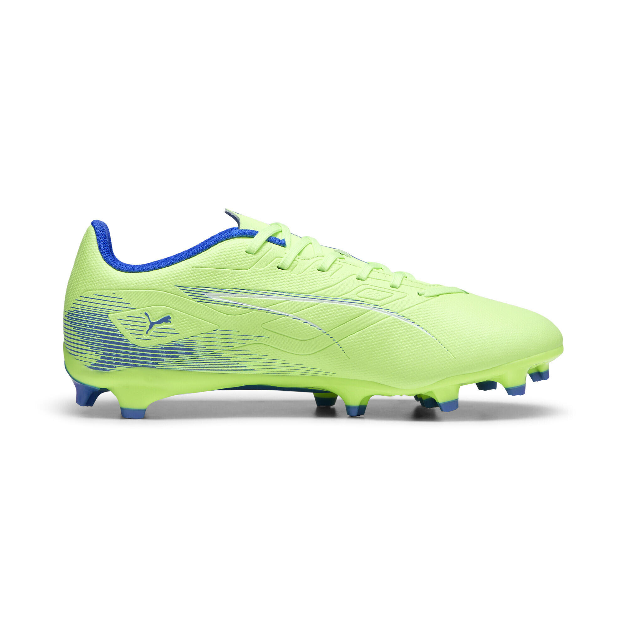 ULTRA 5 PLAY FG/AG voetbalschoenen PUMA Fizzy Apple White Bluemazing Yellow Blue 7/7