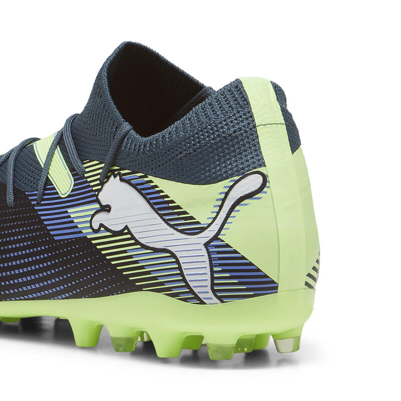 FUTURE 7 MATCH MG Kopačky PUMA Gray Skies White Fizzy Apple Yellow