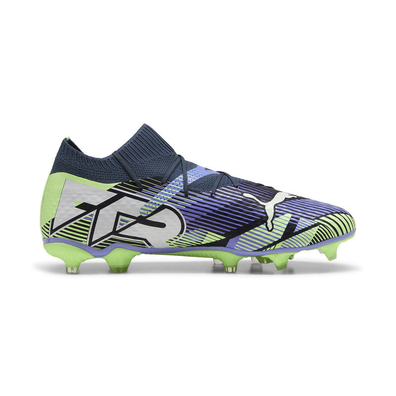 Ghete de fotbal FUTURE 7 PRO FG/AG PUMA Gray Skies White Fizzy Apple Yellow