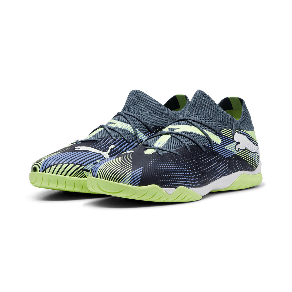 Mens Future 7 Match IT Football Boots (Navy Blue/Green)