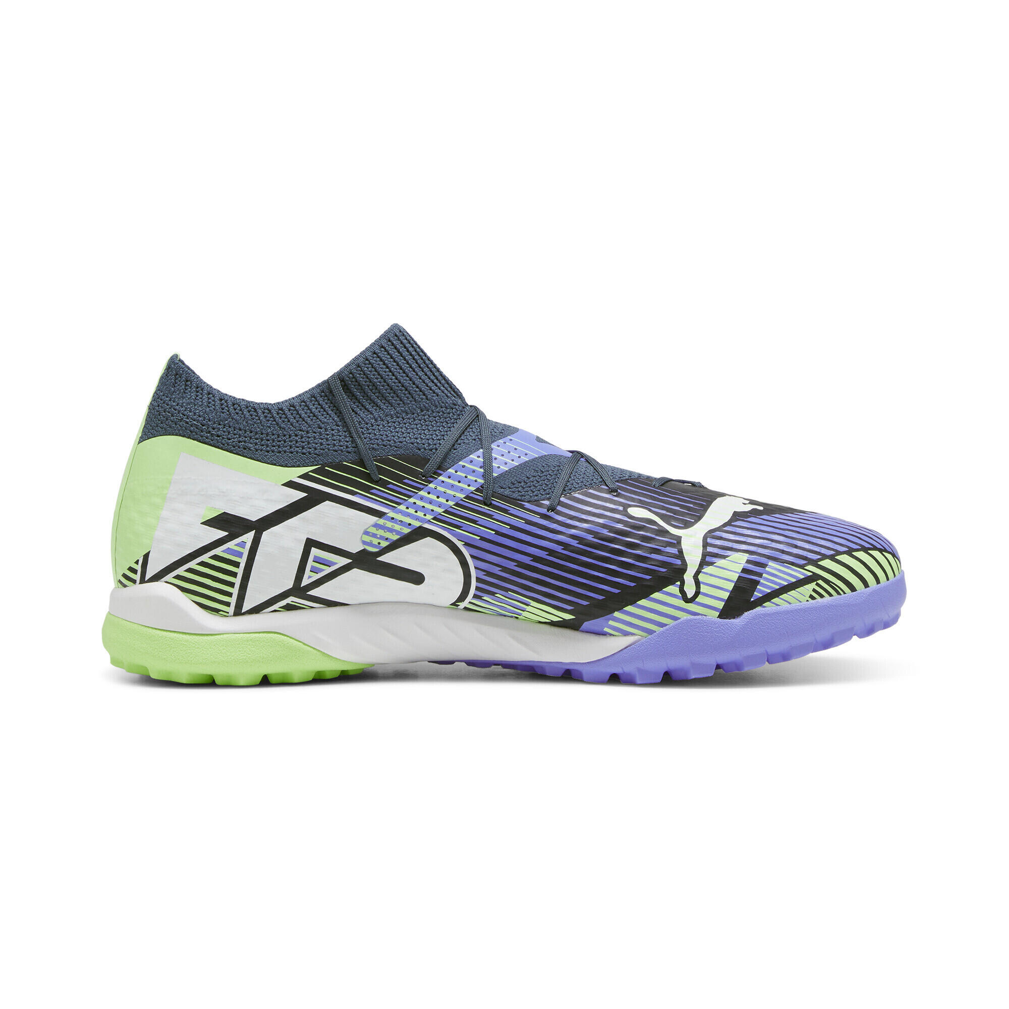 FUTURE 7 PRO Cage voetbalschoenen PUMA Gray Skies White Fizzy Apple Yellow 5/7