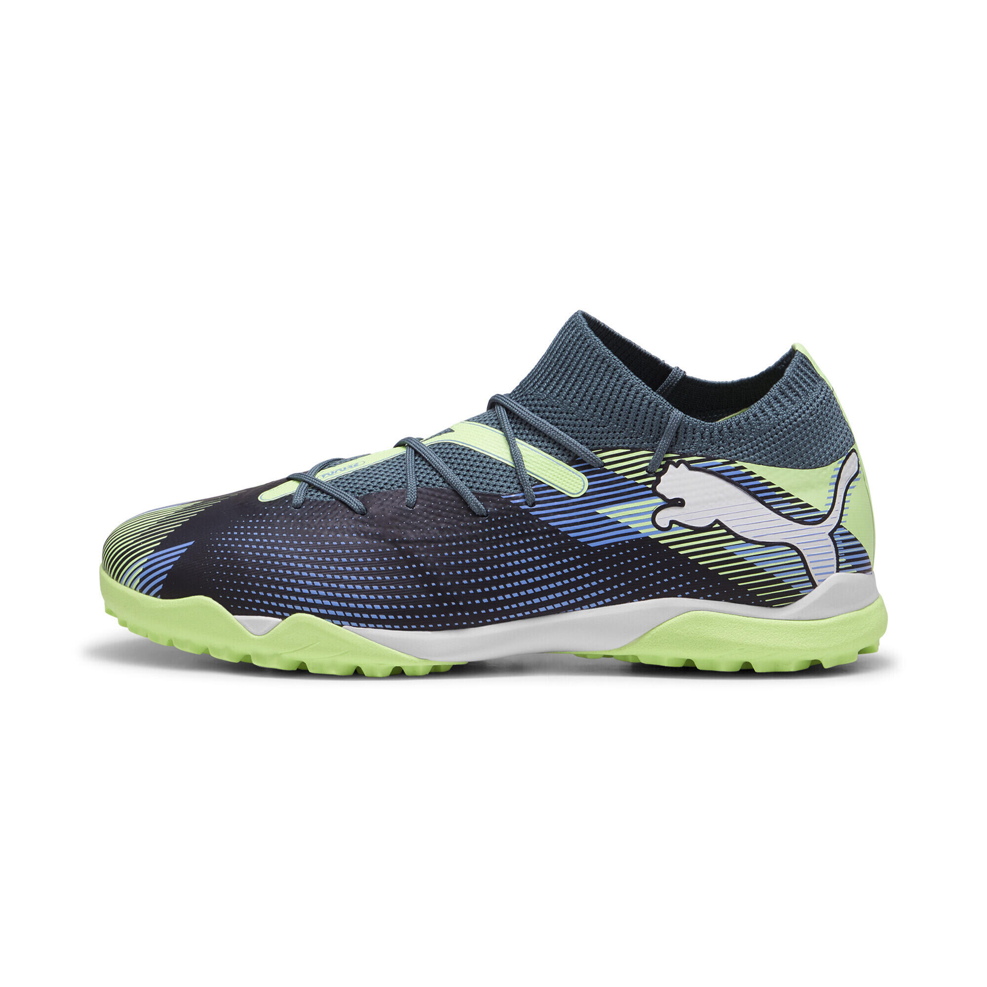 Scarpe da calcio FUTURE 7 MATCH TT PUMA Gray Skies White Fizzy Apple Yellow 4/7