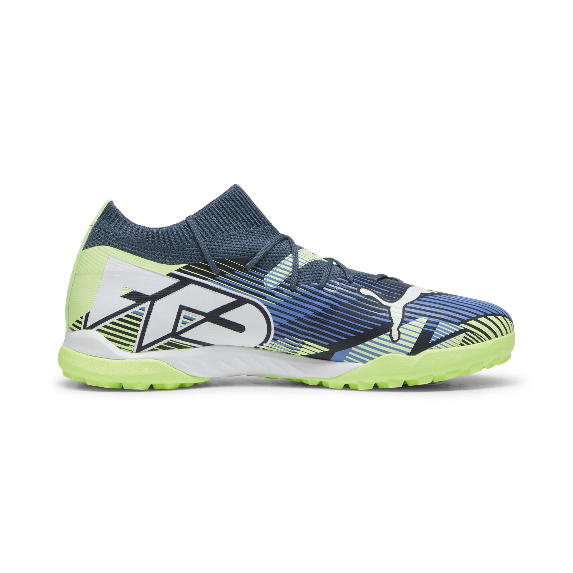 Scarpe da calcio FUTURE 7 MATCH TT PUMA Gray Skies White Fizzy Apple Yellow 6/7