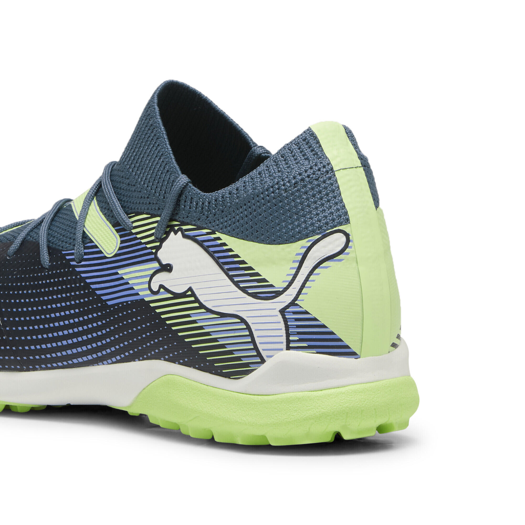 Scarpe da calcio FUTURE 7 MATCH TT PUMA Gray Skies White Fizzy Apple Yellow 3/7