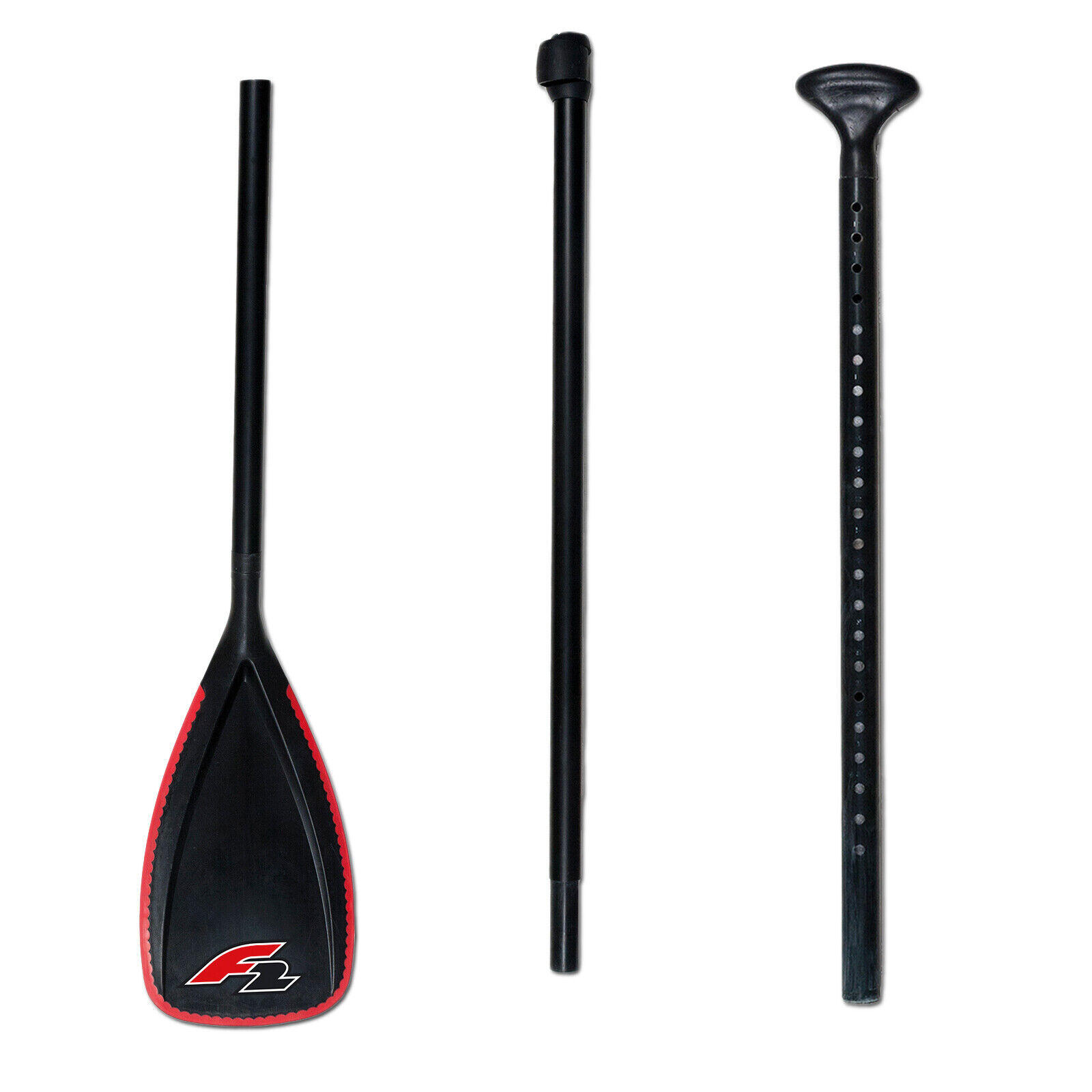 F2   SUP Paddel School  3 teilig 165-215cm Schwarz 2024/25 2/2