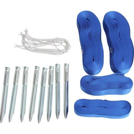 Markierungsband für Beachvolleyballfeld, blau, 16 x 8 m (4 Bänder)