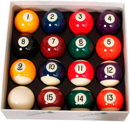 Jeu de boules de billard