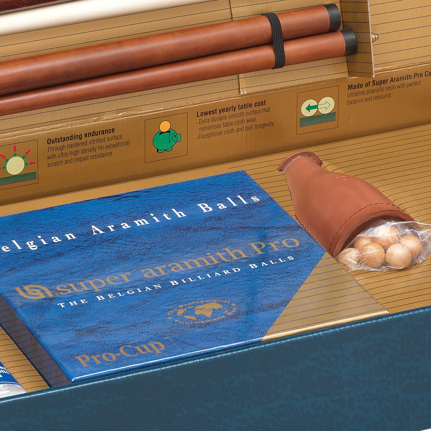 Accessoire billard - Kit Pool Aramith Pro-Cup noir 3/5