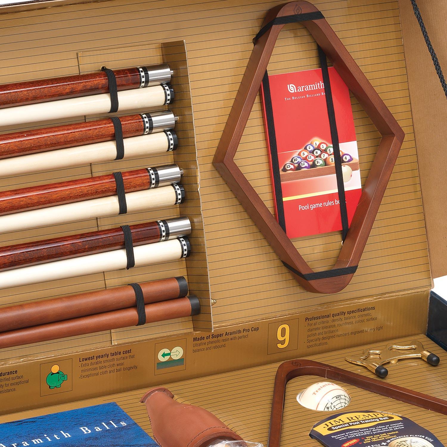 Accessoire billard - Kit Pool Aramith Pro-Cup noir 4/5