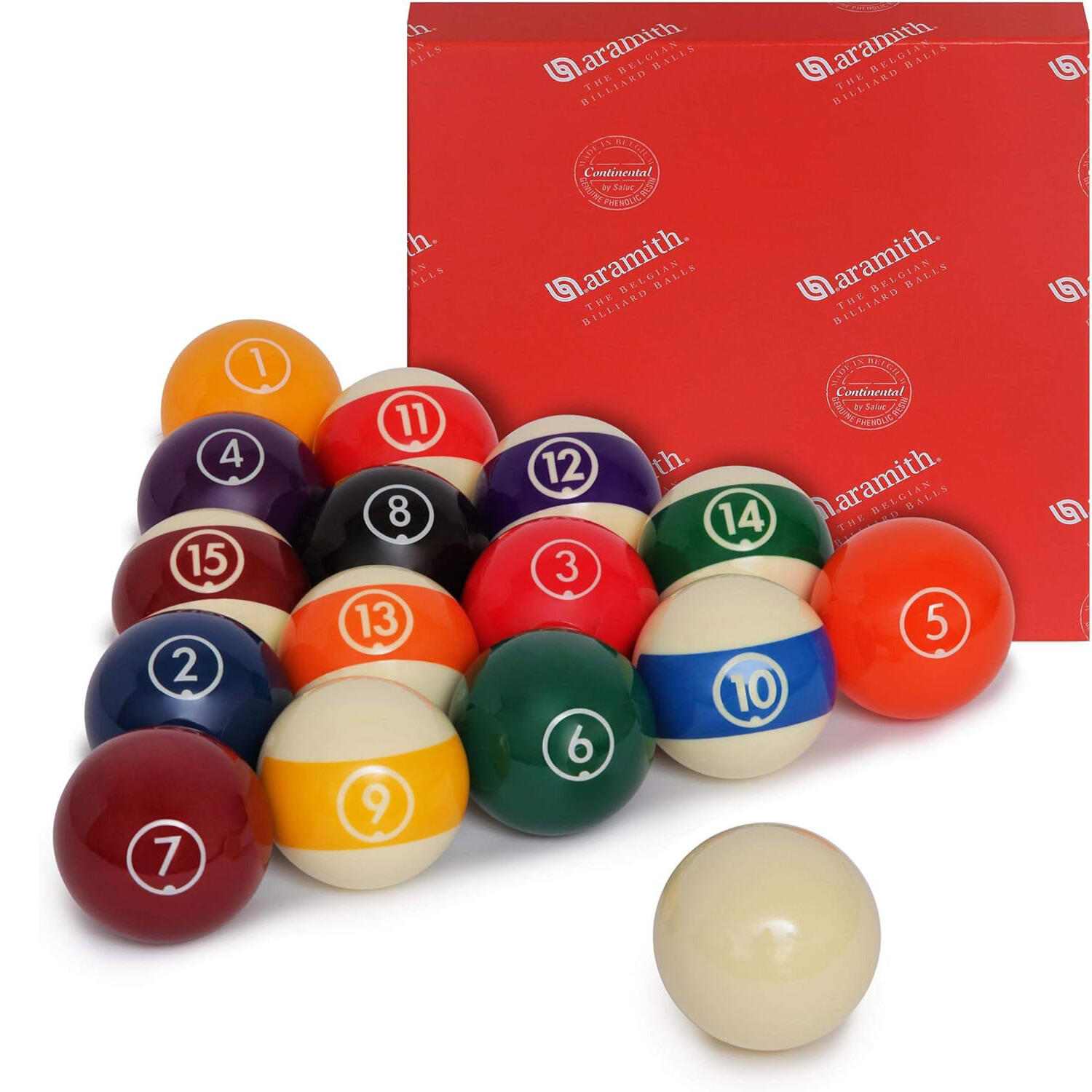 Conjunto de bolas de bilhar 3/4