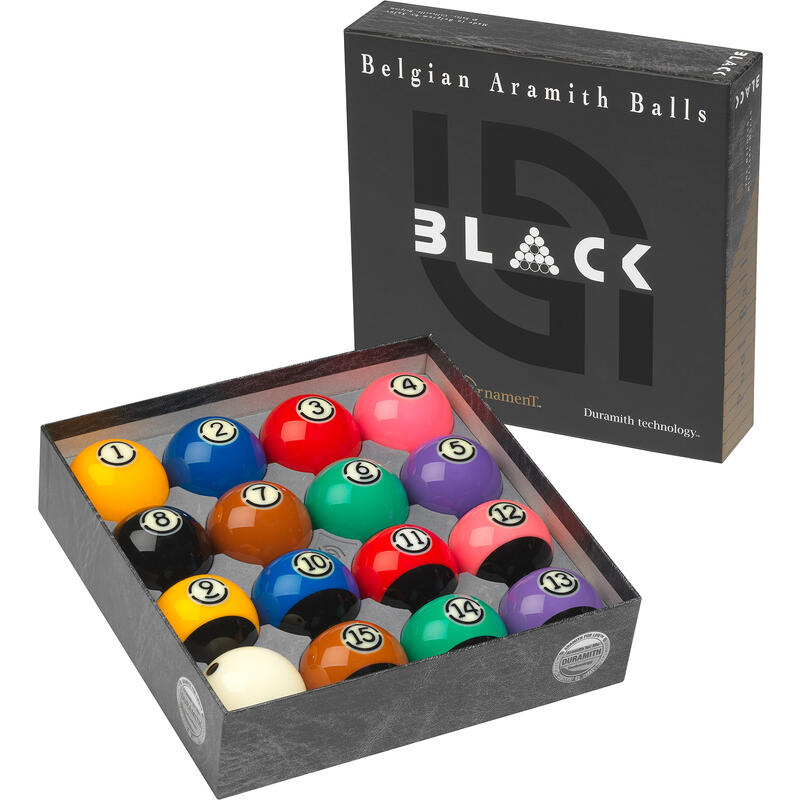 Ensemble d'accessoires de billard Aramith Noir