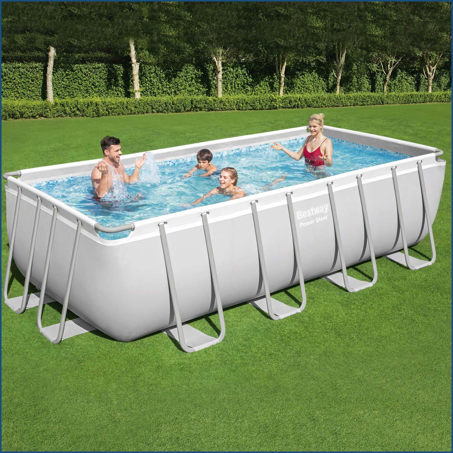 Piscine hors sol - Steel Pro gris 6/6