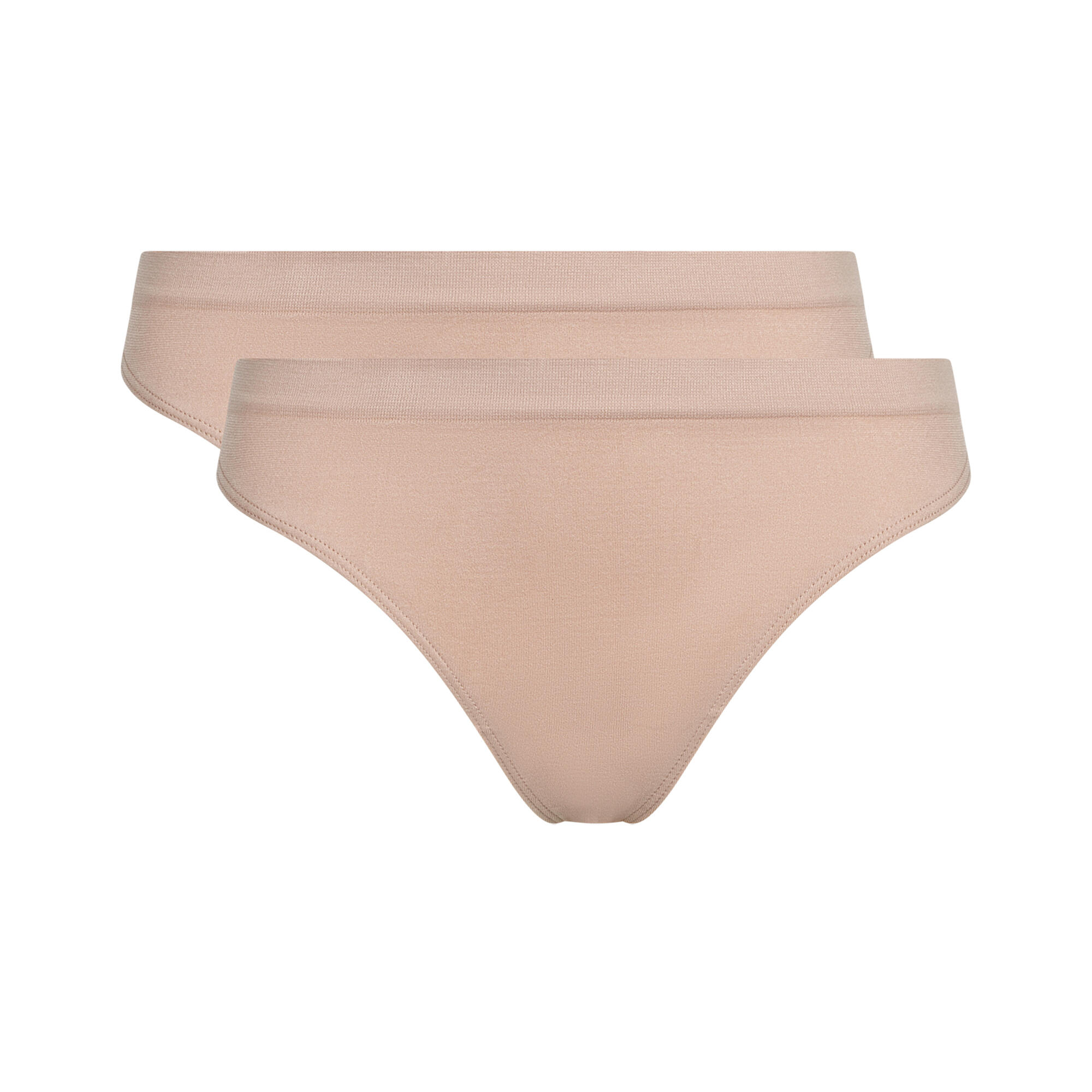 Lot de 2 String femme DIM Microfibre Pockets Eco 5/7