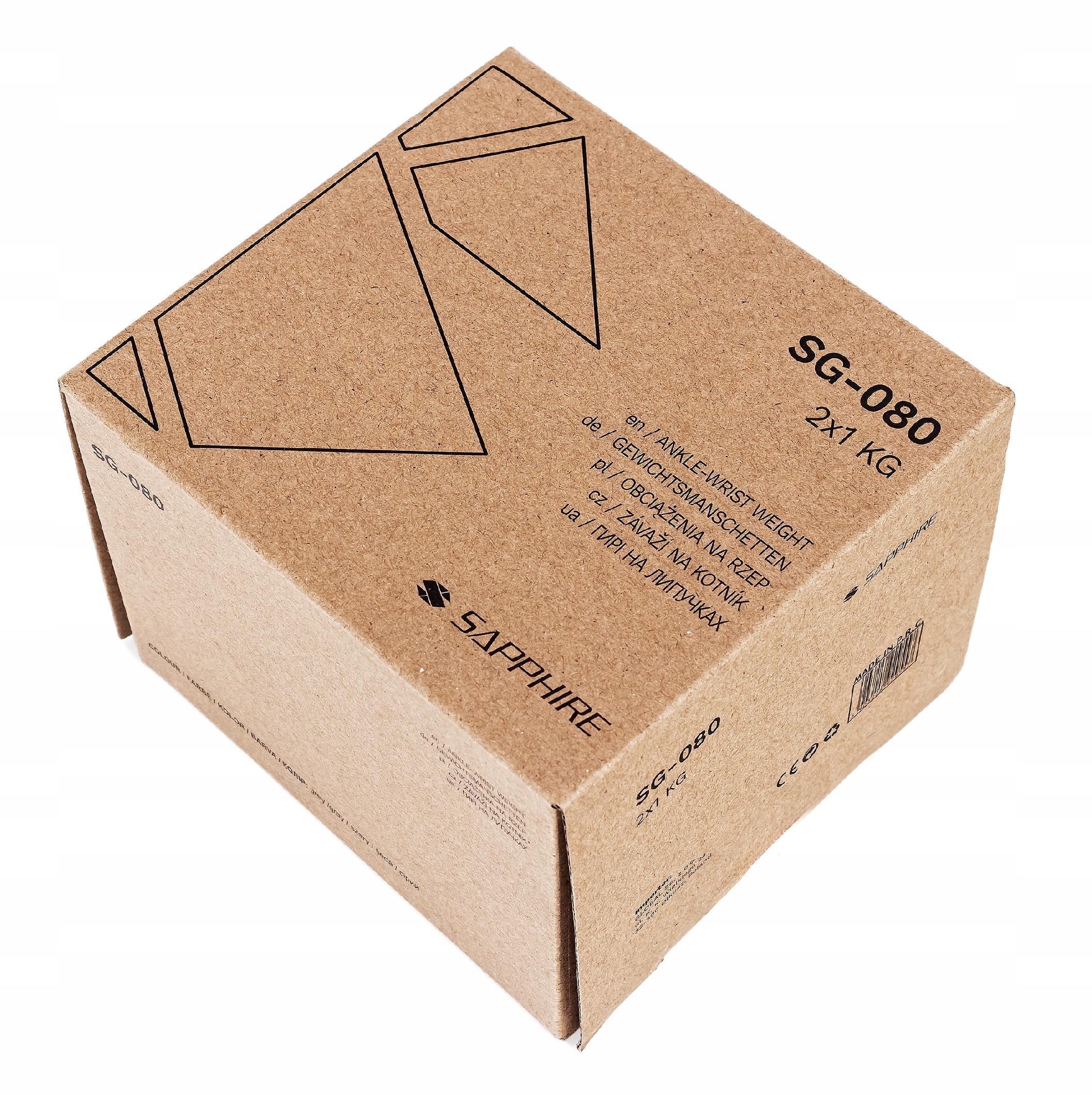 Obciążniki na rzep Sapphire SG-080 2 x 1 kg 7/7